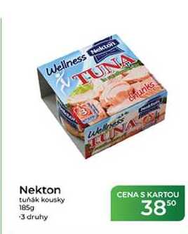 Nekton tuňák kousky 185g