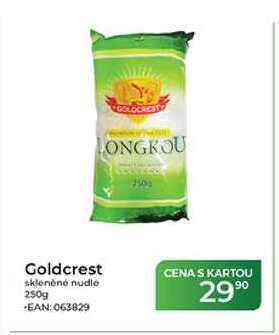 Goldcrest skleněné nudle 250g 