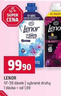 LENOR 47-59 dávek vybrané druhy