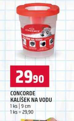 CONCORDE KALÍŠEK NA VODU 1 ks 9 cm