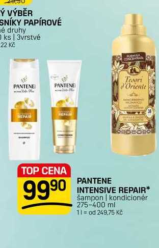 PANTENE INTENSIVE REPAIR* šampon | kondicionér 275-400 ml