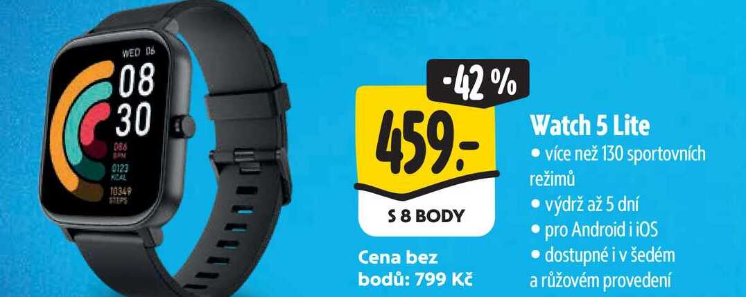 Watch 5 Lite, více než 130 sportovních režimů  