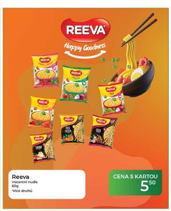 Reeva instantni nudle 60g