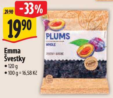 Emma Švestky, 120 g  