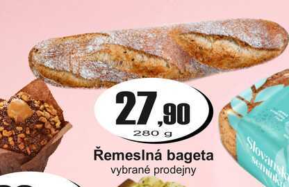 Řemeslná bageta 280 g