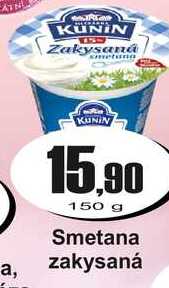Smetana zakysaná 150g
