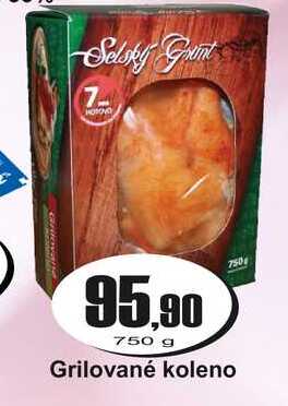 Grilované koleno 750 g