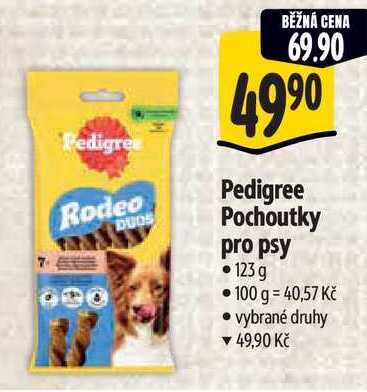 Pedigree Pochoutky pro psy, 123 g 