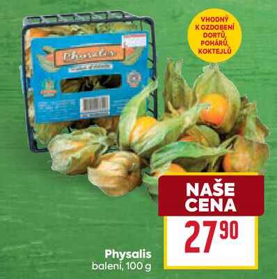 Physalis balení, 100 g