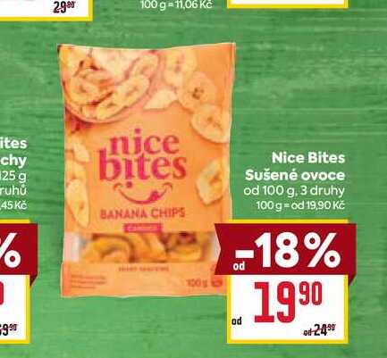 Nice Bites Sušené ovoce od 100 g