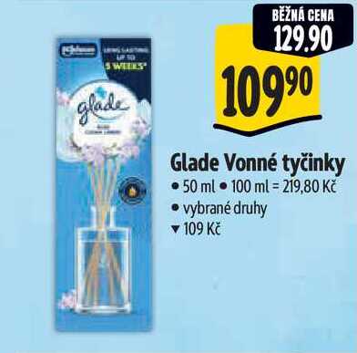 Glade Vonné tyčinky, 50 ml