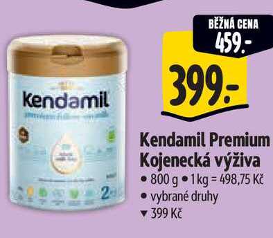 Kendamil Premium Kojenecká výživa, 800 g