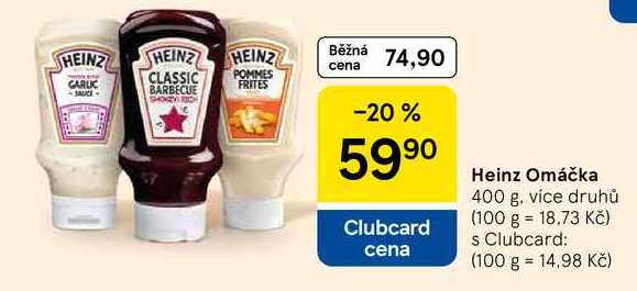 Heinz Omáčka, 400 g