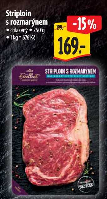 Striploin s rozmarýnem, 250 g