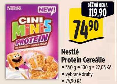 Nestlé Protein Cereálie, 340 g 