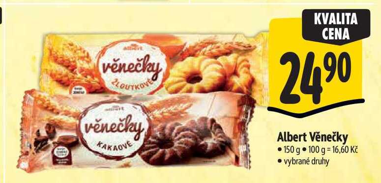 Albert Věnečky, 150 g