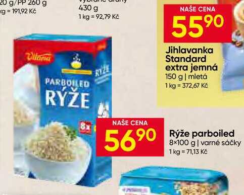 Vitana Rýže parboiled 8x100 g varné sáčky 