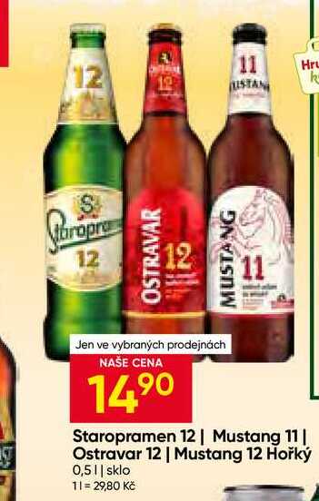 Ostravar 12 0,5l sklo