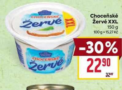 Choceňské Žervé XXL 150 g