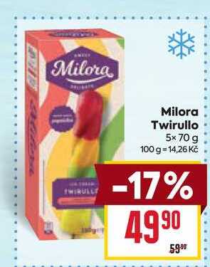 Milora Twirullo 5x 70 g 