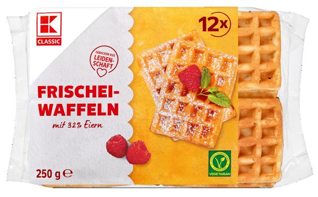 K-Classic Vafle z čerstvých vajec