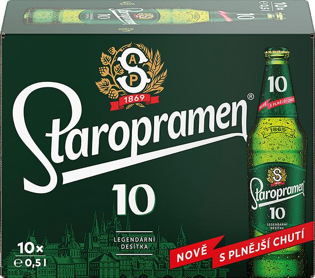 Staropramen 10 Pivo světlé výčepní v akci