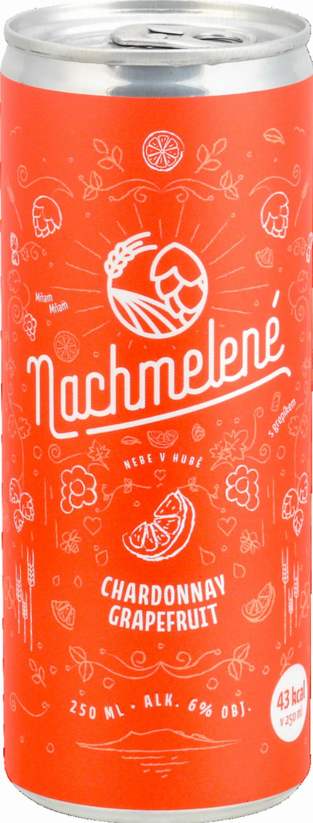 Nachmelené Chardonnay Alkoholický nápoj s příchutí grapefruitu