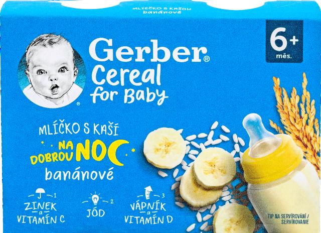 Gerber Mlíčko s kaší
