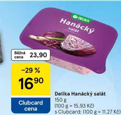 Delika Hanácký salát, 150 g 