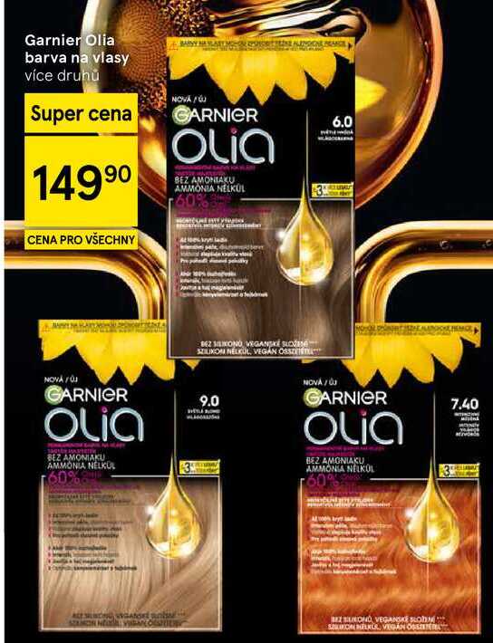 Garnier Olia barva na vlasy, více druhů