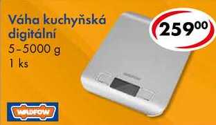 Váha kuchyňská digitální