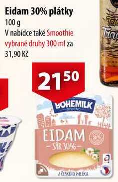 Eidam 30% plátky, 100 g