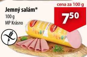 Jemný salám, 100 g