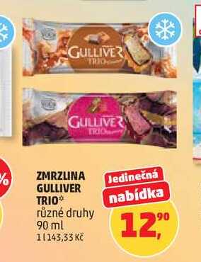 ZMRZLINA GULLIVER TRIO, 90 ml 