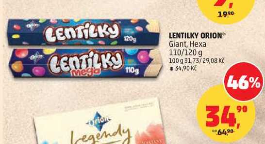 Orion Lentilky, 110 g