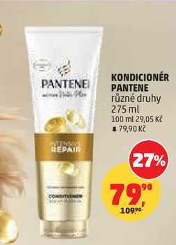 KONDICIONÉR PANTENE různé druhy, 275 ml 