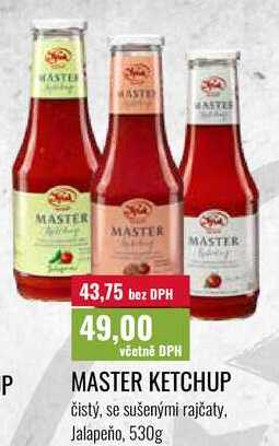 MASTER KETCHUP 530g