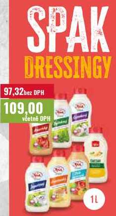 SPAK DRESSINGY, 1L  