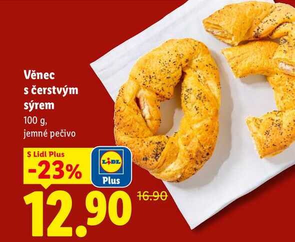 Věnec s čerstvým sýrem, 100 g