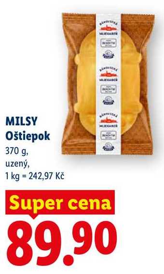 MILSY Oštiepok, 370 g