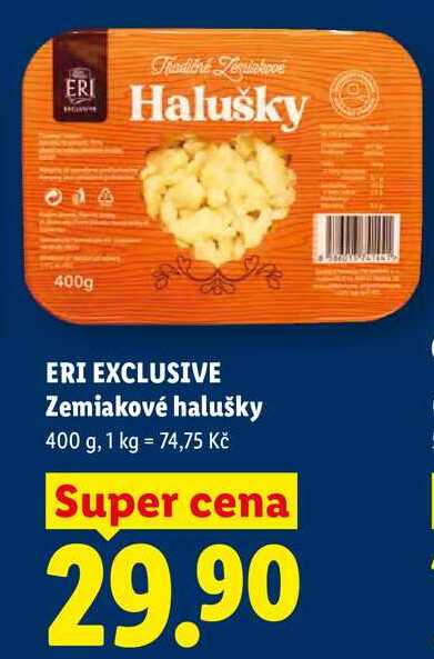 ERI EXCLUSIVE Zemiakové halušky, 400 g