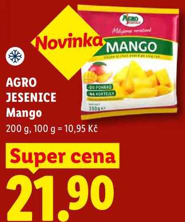 AGRO JESENICE Mango, 200 g