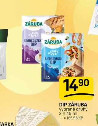 DIP ZÁRUBA vybrané druhy 2 x 45 ml