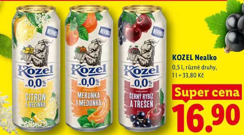 KOZEL Nealko, 0,5 l
