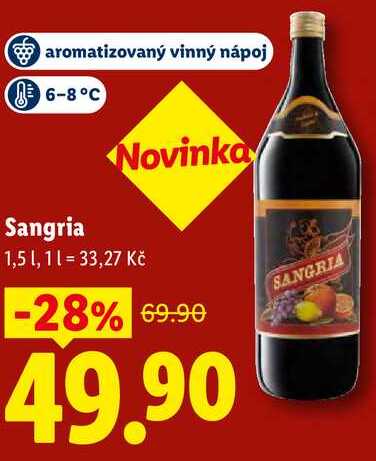 Sangria, 1,5 l