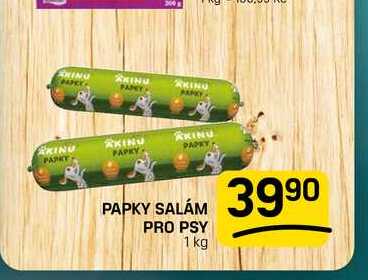 PAPKY SALÁM PRO PSY 1 kg