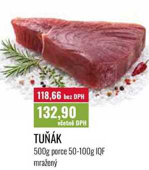 TUŇÁK 500g porce 50-100g