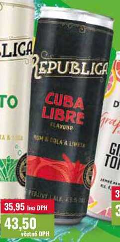 REPUBLICA CUBA LIBRE 250ml