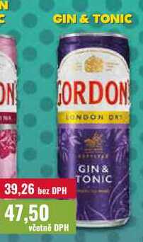 GIN & TONIC 250ml