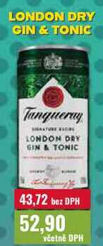 LONDON DRY GIN & TONIC 250ml